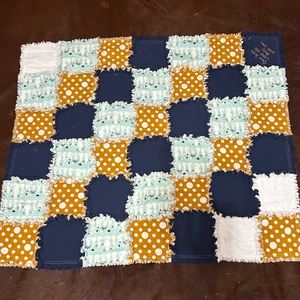 Baby blanket flannel soft 🩵